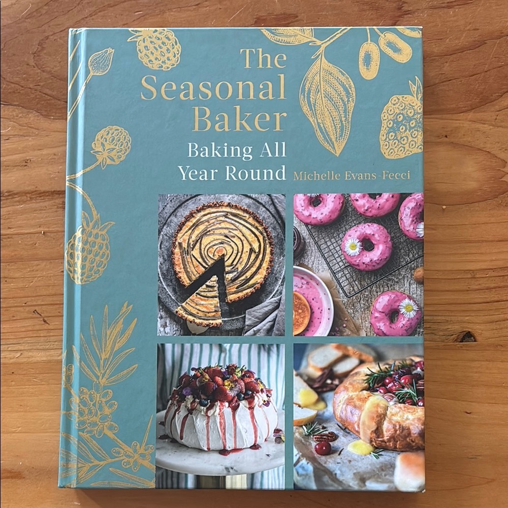 The Seasonal Baker Cookbook - Blue Cover